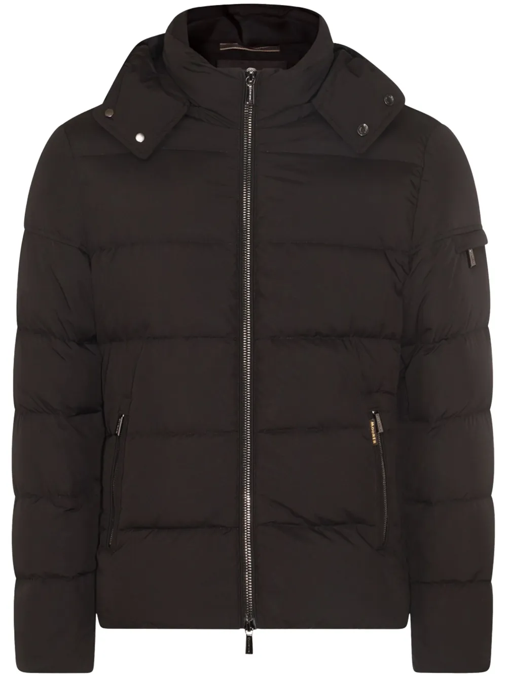 Пуховик со съемным капюшоном Moorer, черный
Пуховик со съемным капюшоном Moorer, черный