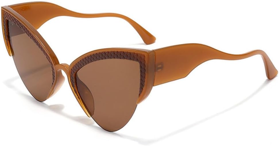 Женские солнцезащитные очки «Кошачий глаз» в форме треугольника 2027 года, персонализированные, модные, для уличной фотографии, с защитой от УФ-излучения UV400 MTZJH, Tea
Женские солнцезащитные очки «Кошачий глаз» в форме треугольника 2027 года, персонализированные, модные, для уличной фотографии, с защитой от УФ-излучения UV400 MTZJH, Tea