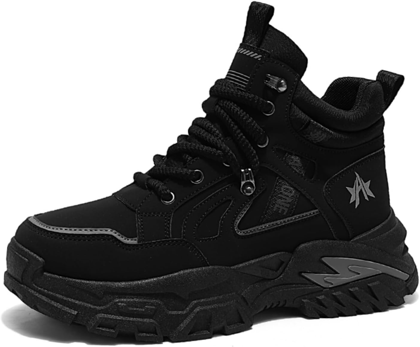 Мужские модные кроссовки, повседневная спортивная обувь для ходьбы, свободные высокие туфли, противоскользящие и дышащие походные ботинки, мужской стиль, подходят для спорта, активного отдыха на улице и работы Houdbdol, черный
Мужские модные кроссовки, повседневная спортивная обувь для ходьбы, свободные высокие туфли, противоскользящие и дышащие походные ботинки, мужской стиль, подходят для спорта, активного отдыха на улице и работы Houdbdol, черный