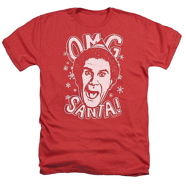 Футболка Elf omg santa adult heather Licensed Character
Футболка Elf omg santa adult heather Licensed Character