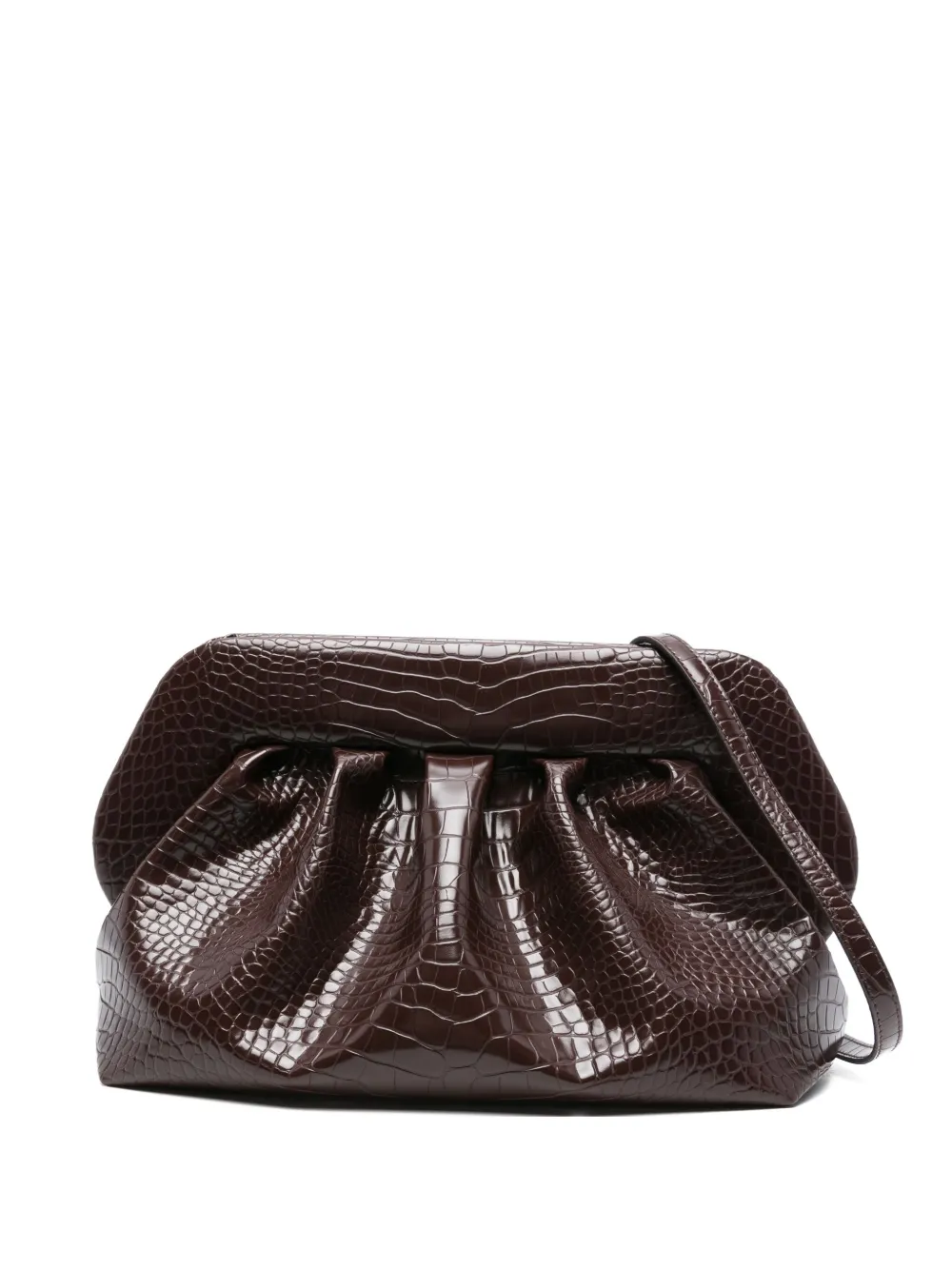 Сумка-клатч Bios с тиснением и складками Themoirè, коричневый
Сумка-клатч Bios с тиснением и складками Themoirè, коричневый