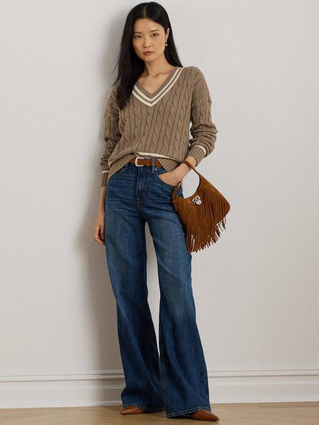 Свитер Lauren Tedurph вязки кэбл-нит крикет Ralph Lauren, Brown
Свитер Lauren Tedurph вязки кэбл-нит крикет Ralph Lauren, Brown