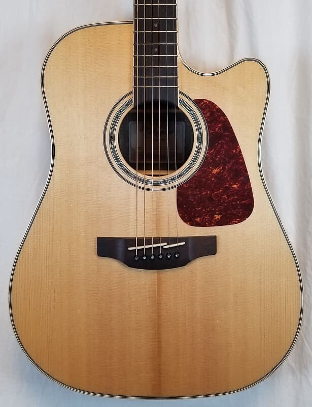 Акустическая гитара Takamine Solid Spruce Top Dreadnought Cutaway Acoustic/Electric Guitar, Ziricote Back/ Side, Gloss, W/Bag
Акустическая гитара Takamine Solid Spruce Top Dreadnought Cutaway Acoustic/Electric Guitar, Ziricote Back/ Side, Gloss, W/Bag