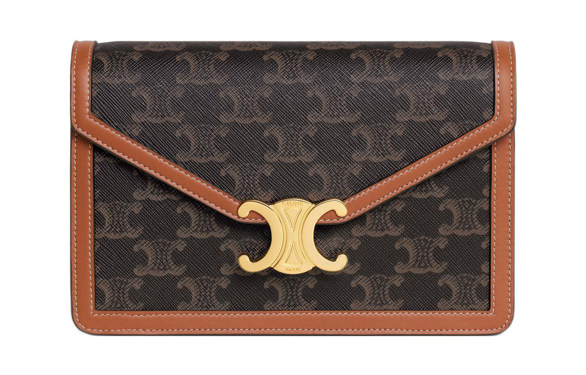 CELINE Сумка через плечо с отделкой из телячьей кожи
CELINE Сумка через плечо с отделкой из телячьей кожи