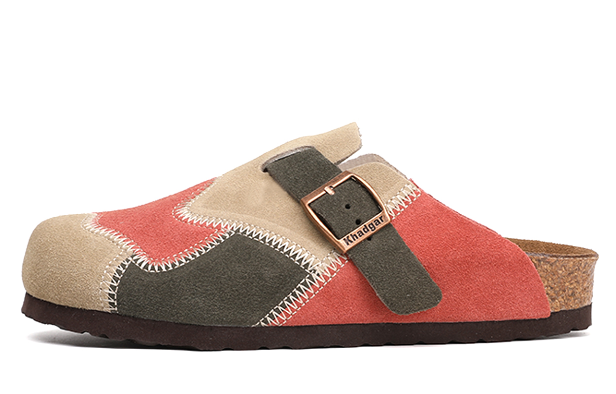 Khadgar Резиновая подошва, пробковая подошва, EVA подошва нескользящие закрытые тапочки унисекс - хаки/арбузный красный, цвет Khaki/Watermelon Red
Khadgar Резиновая подошва, пробковая подошва, EVA подошва нескользящие закрытые тапочки унисекс - хаки/арбузный красный, цвет Khaki/Watermelon Red