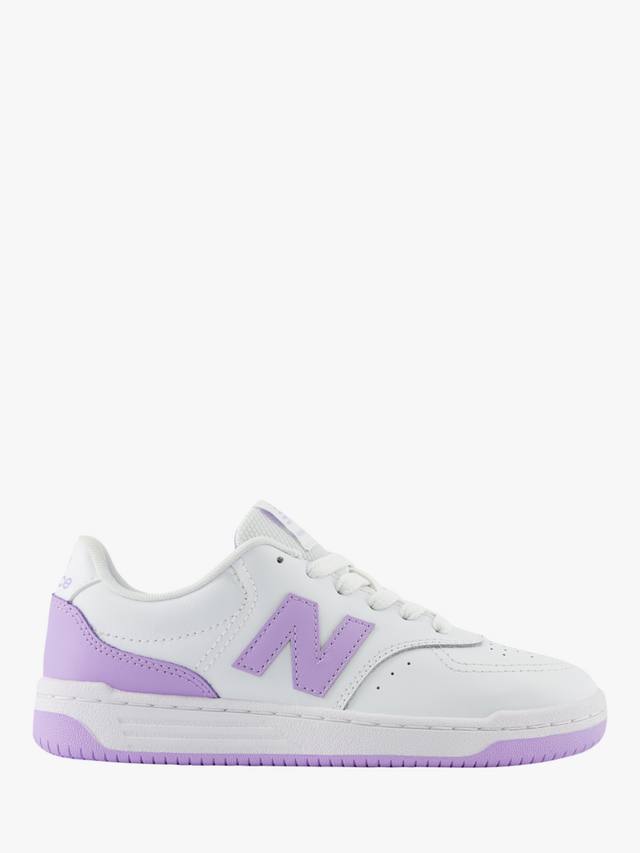 Детские кроссовки B80 Court New Balance, White/Purple
Детские кроссовки B80 Court New Balance, White/Purple