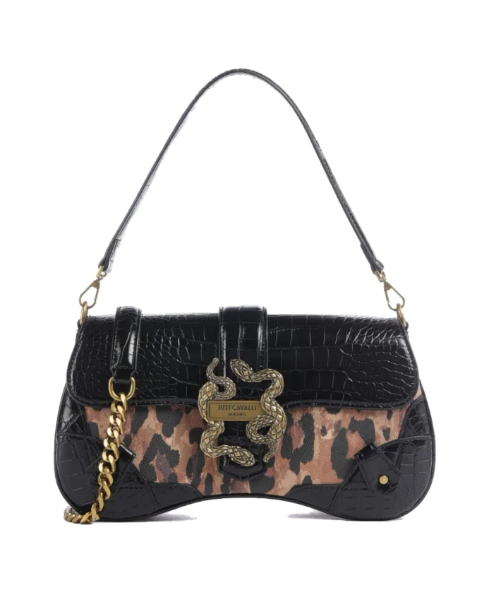 Знаменитая сумка через плечо с анималистическим принтом. Just Cavalli, черный
Знаменитая сумка через плечо с анималистическим принтом. Just Cavalli, черный