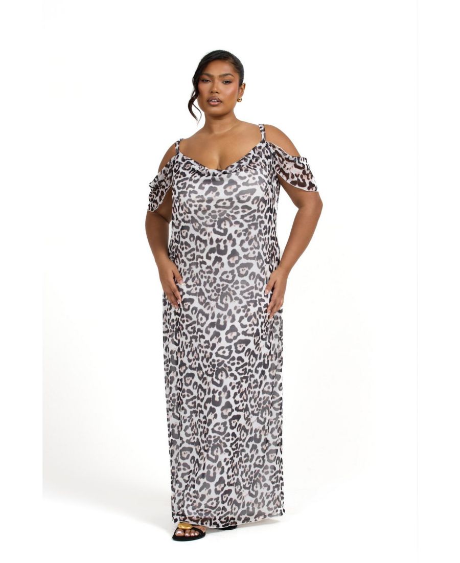 Женское длинное платье с открытыми плечами и леопардовым принтом FASHION-SZN CURVE, White
Женское длинное платье с открытыми плечами и леопардовым принтом FASHION-SZN CURVE, White