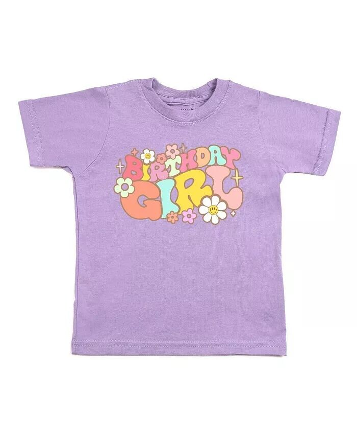 Футболка с короткими рукавами Groovy для девочек на день рождения для малышей Sweet Wink, фиолетовый
Футболка с короткими рукавами Groovy для девочек на день рождения для малышей Sweet Wink, фиолетовый