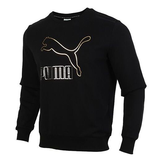 Толстовка PUMA Classics Printed Pullover Fleece Men Black/Gold, черный
Толстовка PUMA Classics Printed Pullover Fleece Men Black/Gold, черный