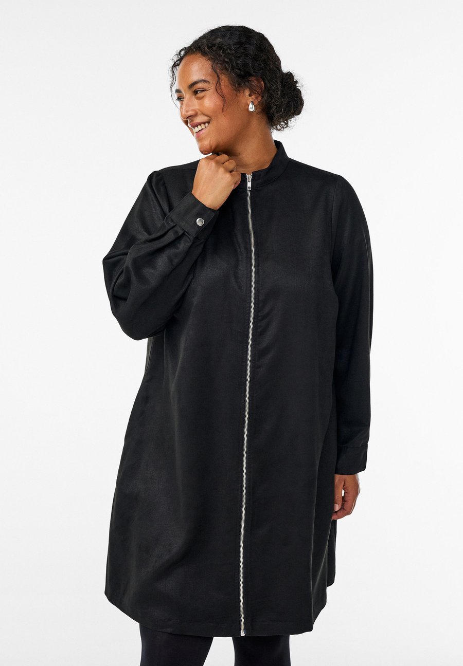Блуза Zizzi Button-down blouse, Black
Блуза Zizzi Button-down blouse, Black