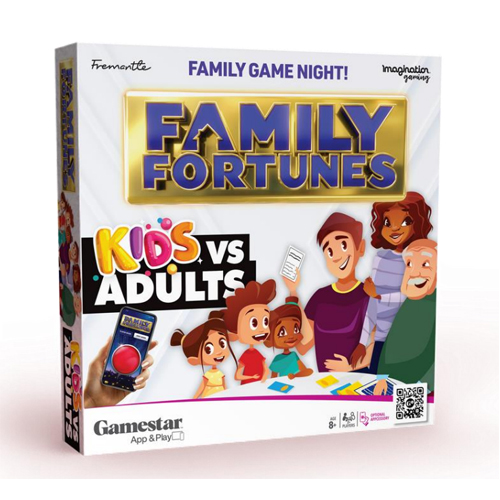 Настольная игра Family Fortunes Kids Vs Adults
Настольная игра Family Fortunes Kids Vs Adults