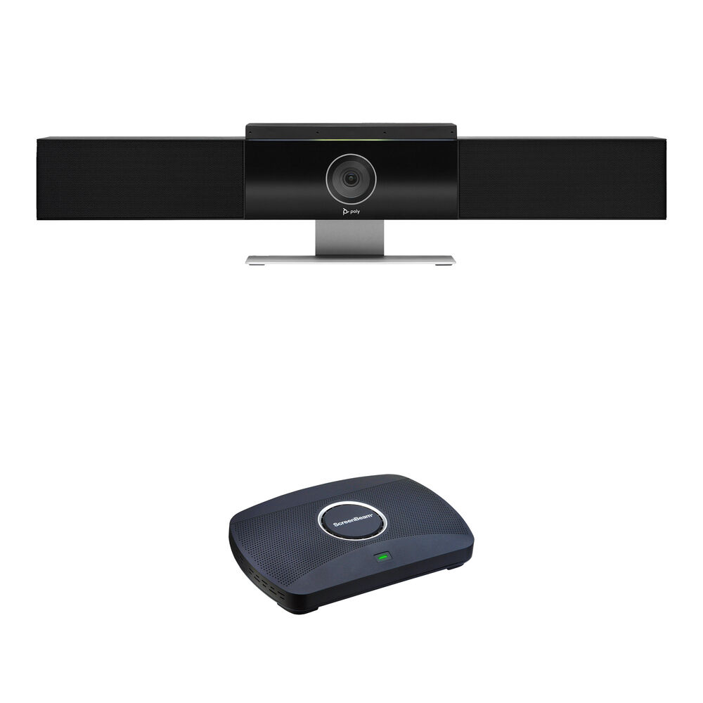 USB-видеопанель Poly Studio с комплектом беспроводного приемника дисплея 1100 Plus 4K
USB-видеопанель Poly Studio с комплектом беспроводного приемника дисплея 1100 Plus 4K