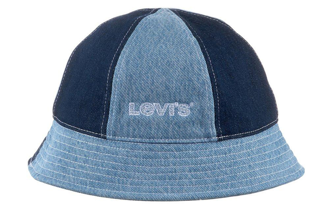 Кепка-ведро унисекс синяя Levis
Кепка-ведро унисекс синяя Levis