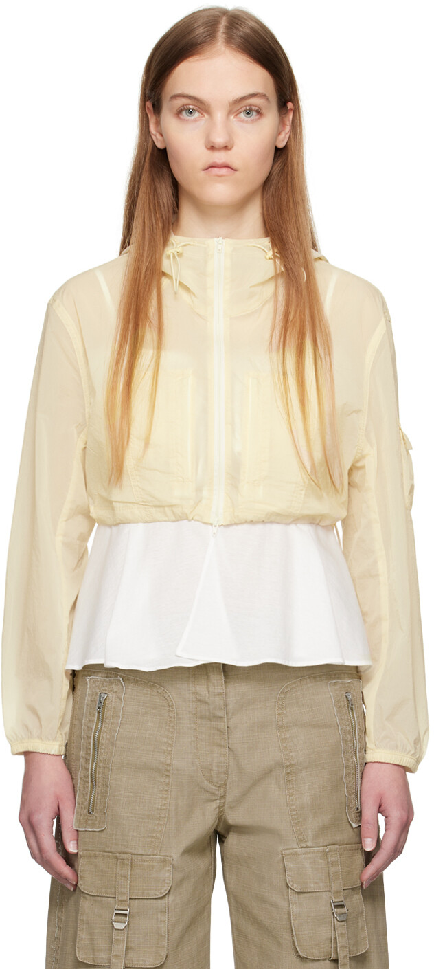 Желтая укороченная куртка Kijun
Желтая укороченная куртка Kijun