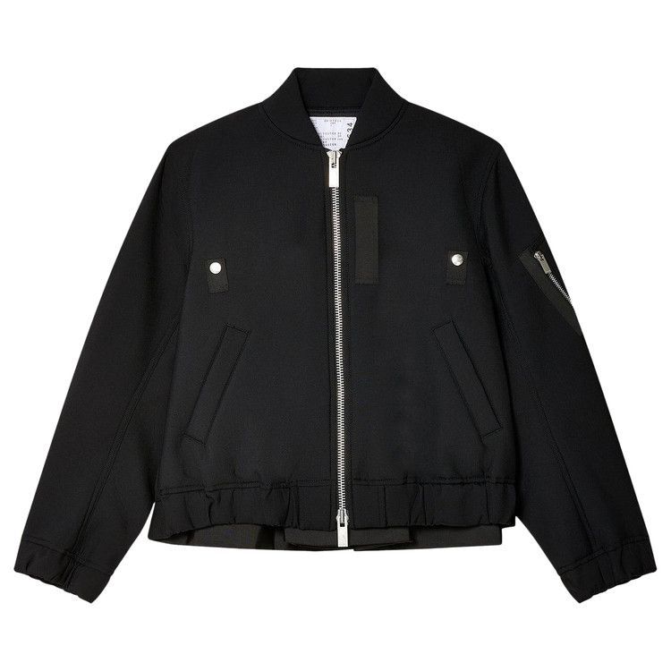 Блузон Sacai Suiting Bonding Blouson, Black
Блузон Sacai Suiting Bonding Blouson, Black