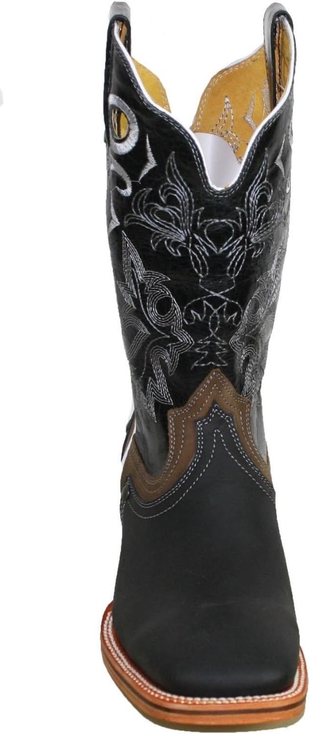 Мужские ковбойские сапоги Western с квадратным носком из натуральной кожи Dona Michi, черный
Мужские ковбойские сапоги Western с квадратным носком из натуральной кожи Dona Michi, черный