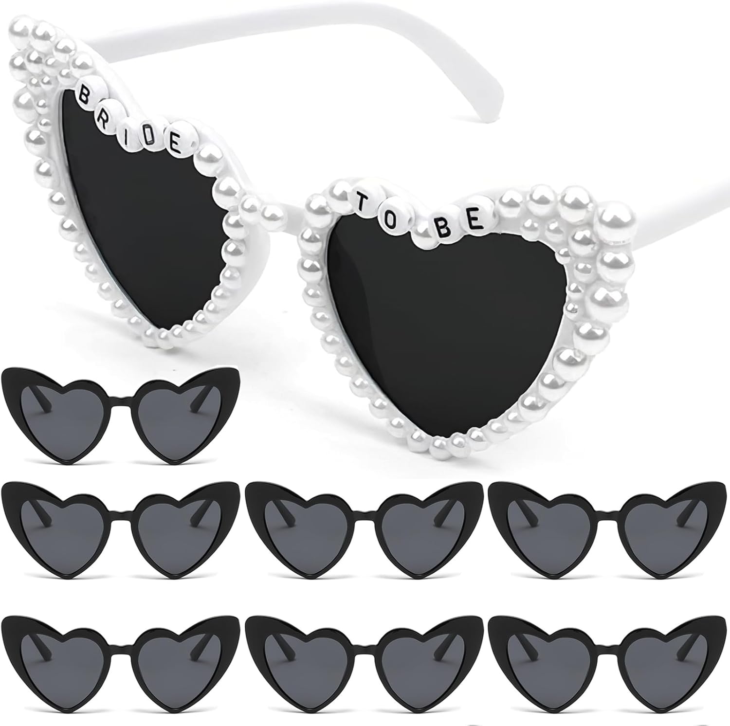 Солнцезащитные очки «Невеста в сердечках» — набор из 8 штук | Подарки для девичника, предложения руки и сердца на предсвадебную вечеринку или для подружек невесты FSLLZCJY, Black
Солнцезащитные очки «Невеста в сердечках» — набор из 8 штук | Подарки для девичника, предложения руки и сердца на предсвадебную вечеринку или для подружек невесты FSLLZCJY, Black