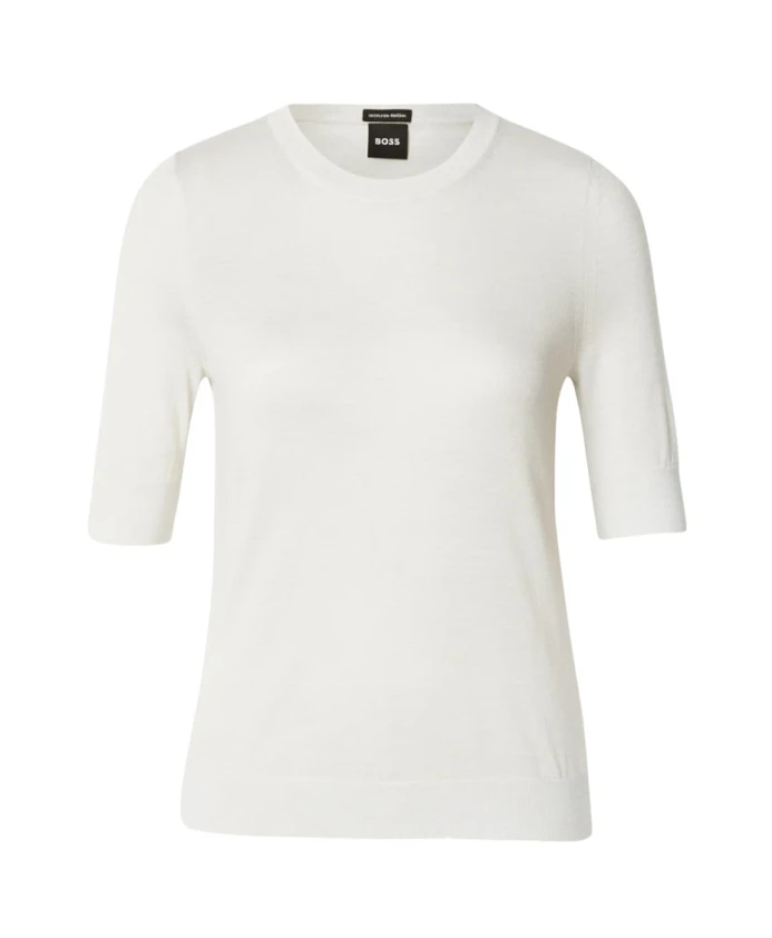 Свитер с короткими рукавами Farbella Hugo, белый
Свитер с короткими рукавами Farbella Hugo, белый