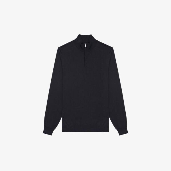 Джемпер Blackhall из мериносовой шерсти с воротником-воронкой Reiss, темно-синий
Джемпер Blackhall из мериносовой шерсти с воротником-воронкой Reiss, темно-синий