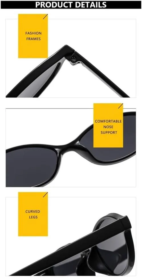 Женские ретро-солнцезащитные очки овальной формы с леопардовым принтом, винтажные, модные, легкие, удобные, с защитой от УФ-излучения UV400 UJNHGQ, Black Orange
Женские ретро-солнцезащитные очки овальной формы с леопардовым принтом, винтажные, модные, легкие, удобные, с защитой от УФ-излучения UV400 UJNHGQ, Black Orange