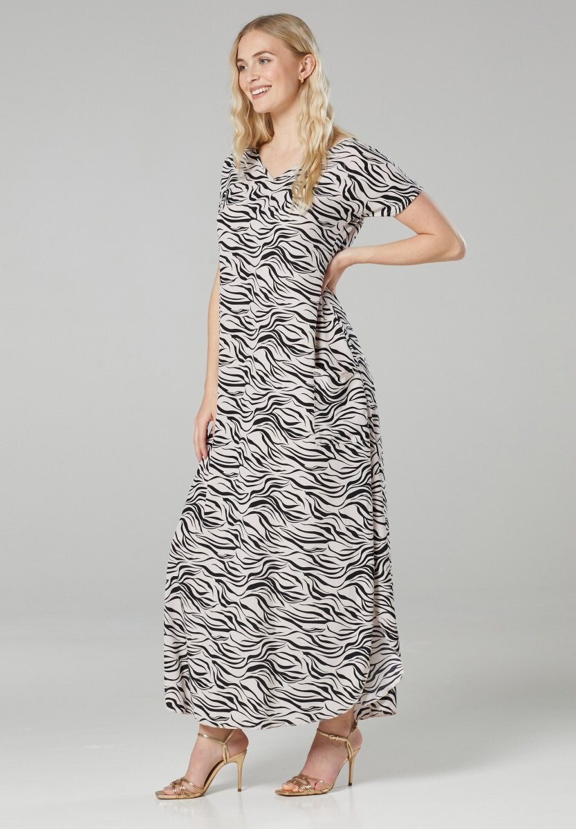 Платье макси WITH POCKETS Chelsea Clark, бежевый 
Платье макси WITH POCKETS Chelsea Clark, бежевый