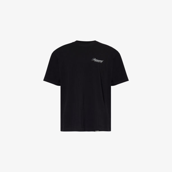 Футболка свободного покроя из хлопкового джерси с короткими рукавами Represent, черный
Футболка свободного покроя из хлопкового джерси с короткими рукавами Represent, черный