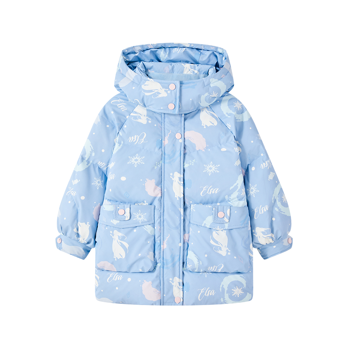 Детская пуховая куртка с капюшоном и утеплителем Disney, синий
Детская пуховая куртка с капюшоном и утеплителем Disney, синий