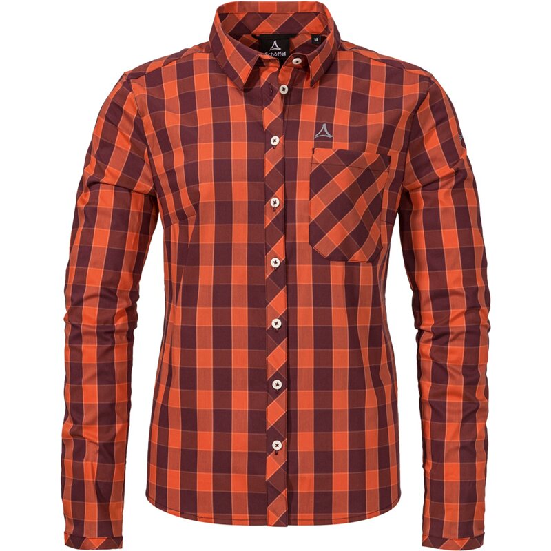 Blouse blouse silba l Schöffel, бордовый
Blouse blouse silba l Schöffel, бордовый