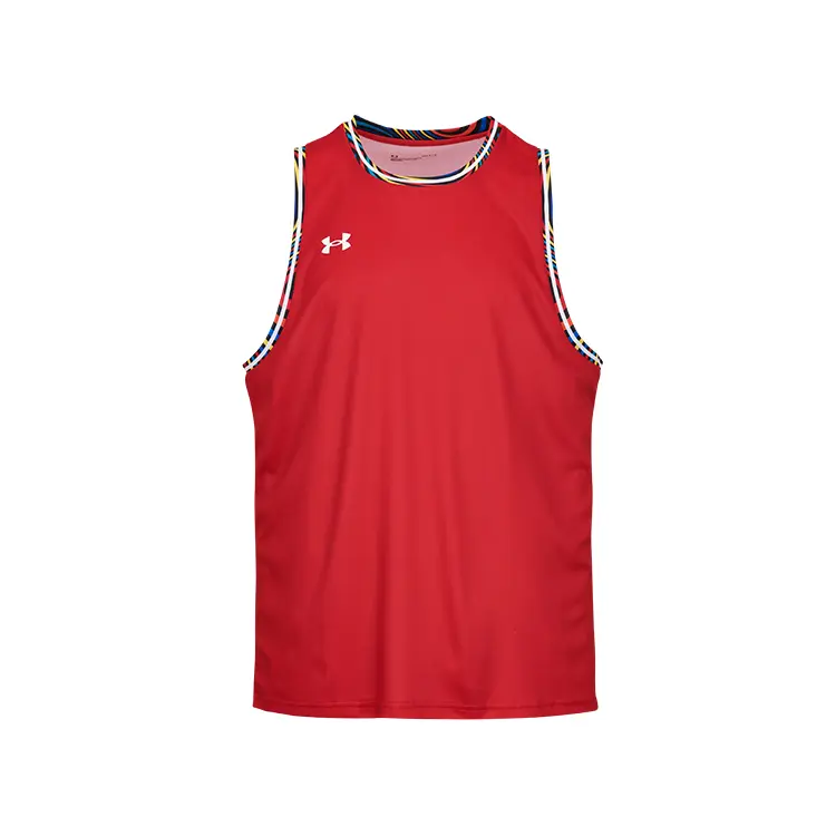 Under Armour Баскетбольная майка мужская red/colored edge
Under Armour Баскетбольная майка мужская red/colored edge