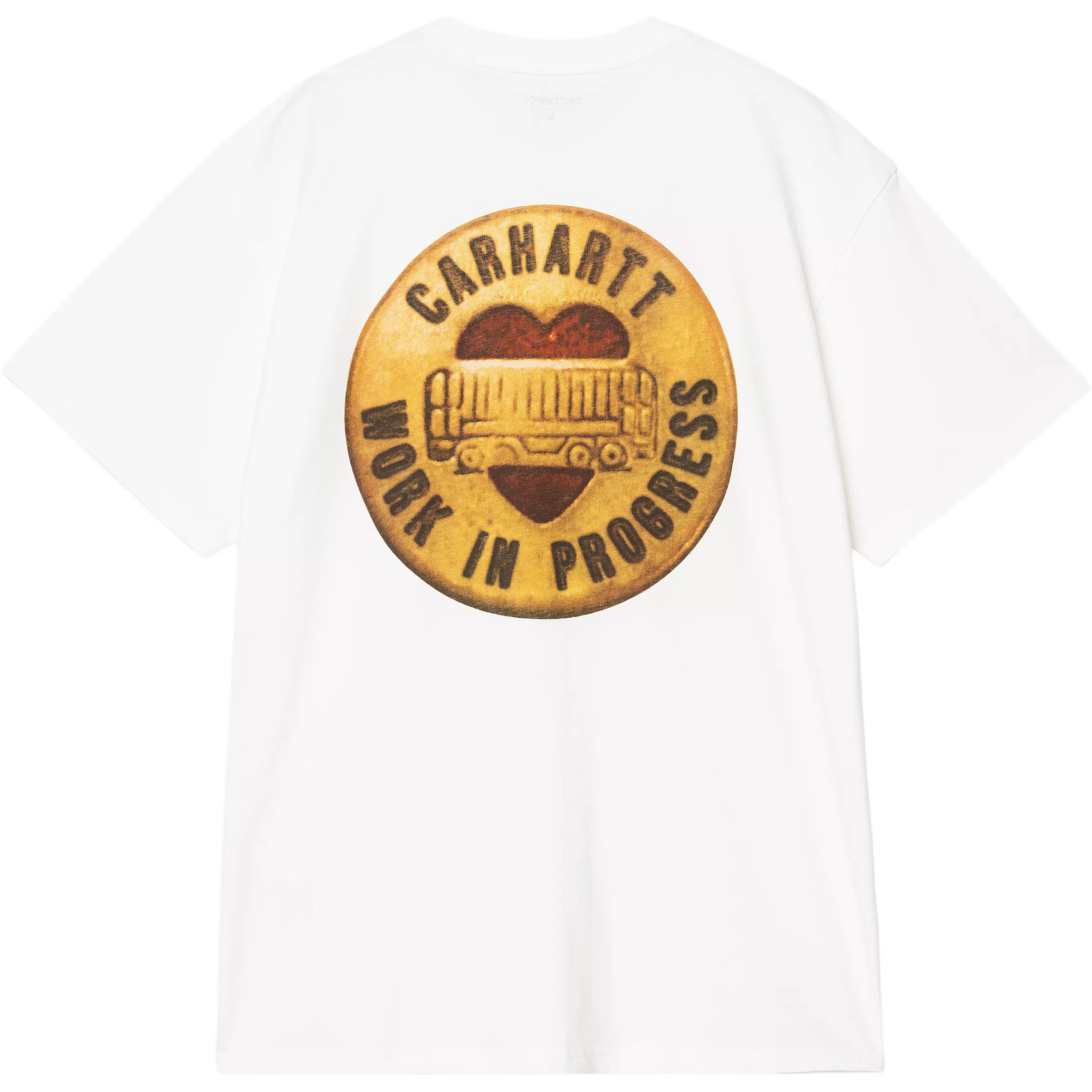 Футболка с коротким рукавом на пуговицах Carhartt WIP, белый
Футболка с коротким рукавом на пуговицах Carhartt WIP, белый