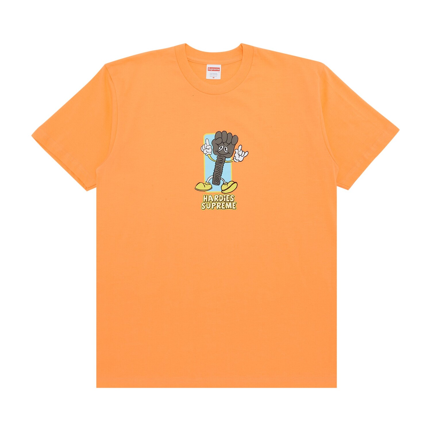 Футболка с болтом Supreme x Hardies, цвет Персик
Футболка с болтом Supreme x Hardies, цвет Персик