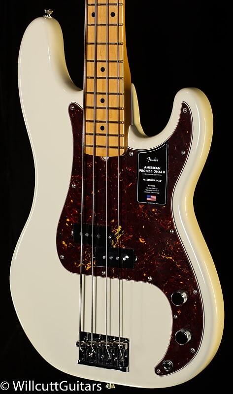 Басс гитара Fender American Professional II Precision Bass Maple Fingerboard Olympic White
Басс гитара Fender American Professional II Precision Bass Maple Fingerboard Olympic White
