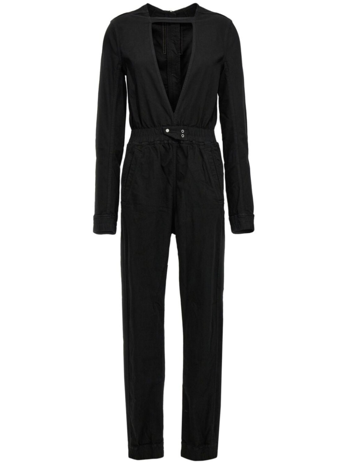 Комбинезон Rick Owens DRKSHDW с V-образным вырезом, черный 
Комбинезон Rick Owens DRKSHDW с V-образным вырезом, черный