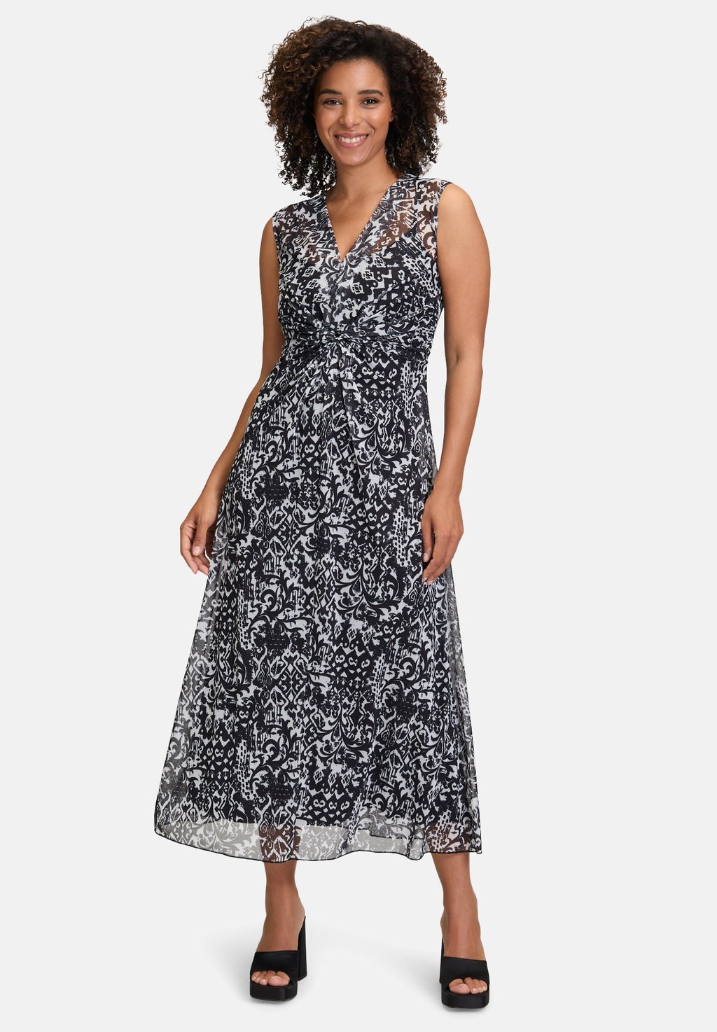 Платье макси MIDI OHNE ARM Cartoon, черный
Платье макси MIDI OHNE ARM Cartoon, черный