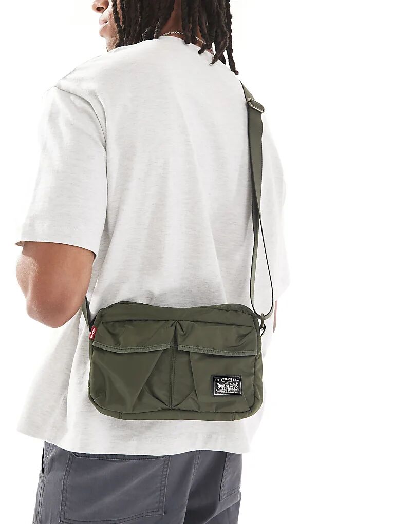 Сумка через плечо Levi's Mission Bay оливково-зеленого цвета
Сумка через плечо Levi's Mission Bay оливково-зеленого цвета