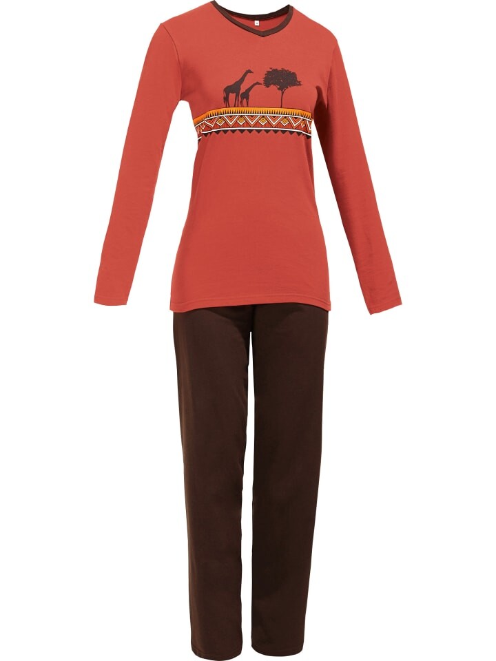 Ночное белье Erwin Müller, цвет terra/dunkelbraun
Ночное белье Erwin Müller, цвет terra/dunkelbraun