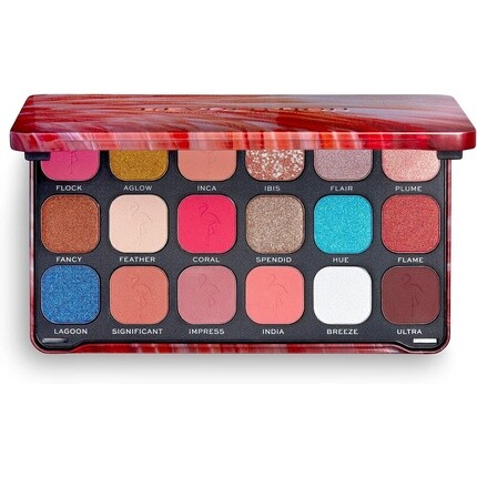 Палитра теней для век Forever Flawless Flamboyance Flamingo, 18 оттенков, 19,8G, Makeup Revolution
Палитра теней для век Forever Flawless Flamboyance Flamingo, 18 оттенков, 19,8G, Makeup Revolution