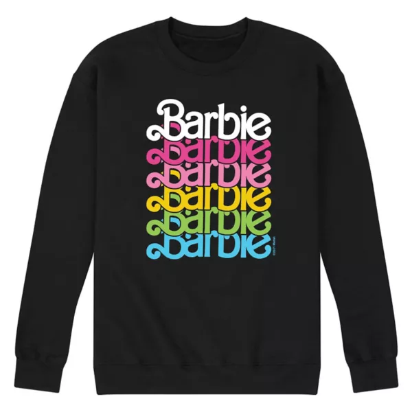 Мужская радужная толстовка с логотипом Барби Licensed Character, черный
Мужская радужная толстовка с логотипом Барби Licensed Character, черный