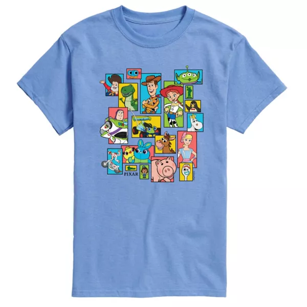 Мужская футболка с сетчатым принтом персонажей из «Истории игрушек» Disney, синий
Мужская футболка с сетчатым принтом персонажей из «Истории игрушек» Disney, синий