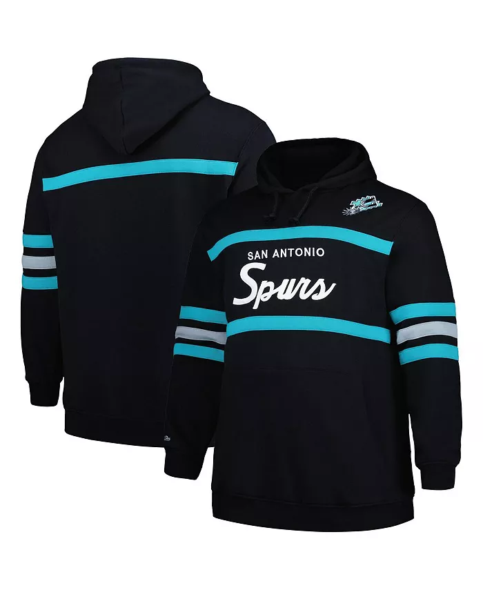 Мужская черная толстовка с капюшоном San Antonio Spurs Big Tall Hardwood Classics Head Coach Mitchell & Ness
Мужская черная толстовка с капюшоном San Antonio Spurs Big Tall Hardwood Classics Head Coach Mitchell & Ness