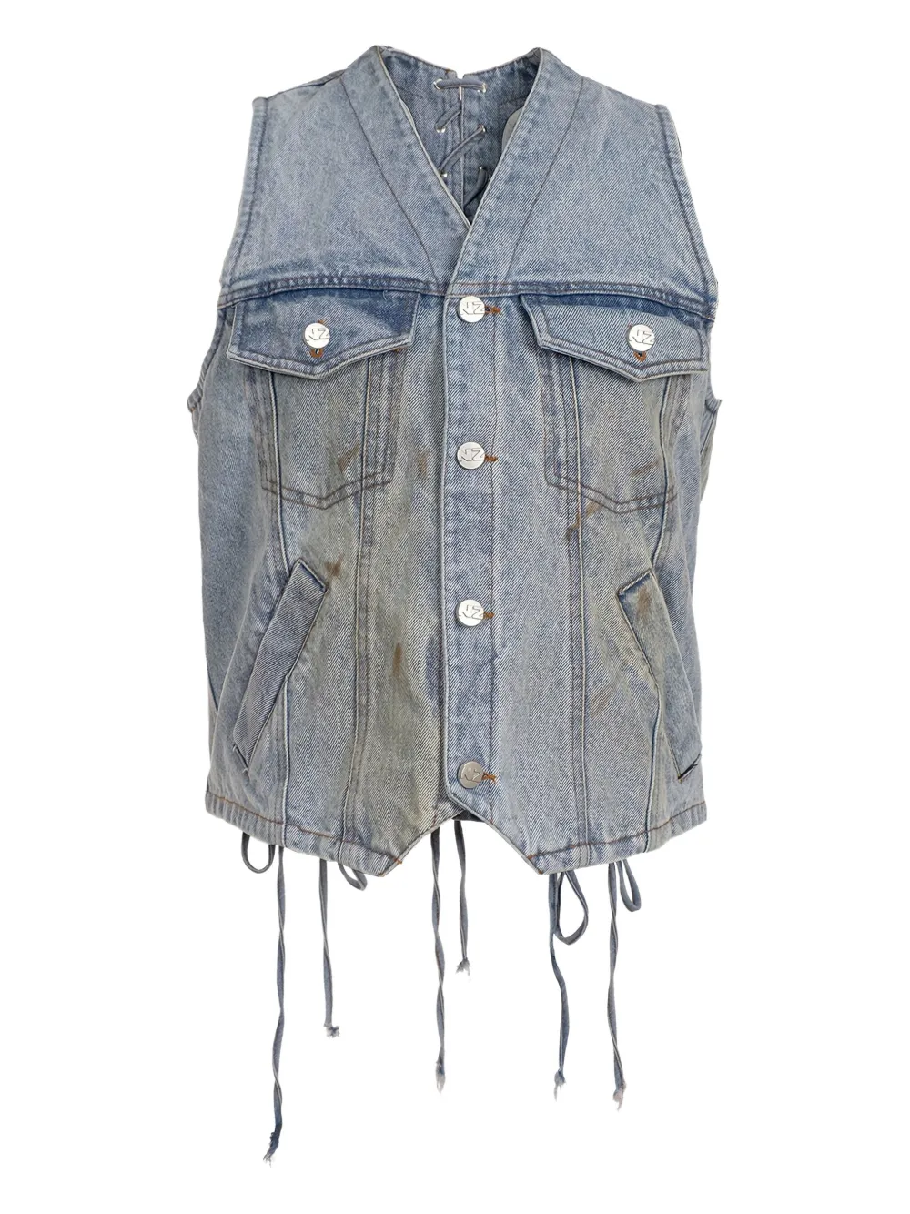 Топ с нашивкой-логотипом Natasha Zinko, синий
Топ с нашивкой-логотипом Natasha Zinko, синий