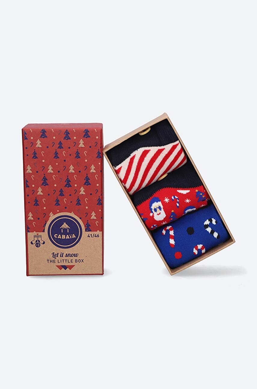 Носки LET IT SNOW 3 пары Cabaia, мультиколор
Носки LET IT SNOW 3 пары Cabaia, мультиколор