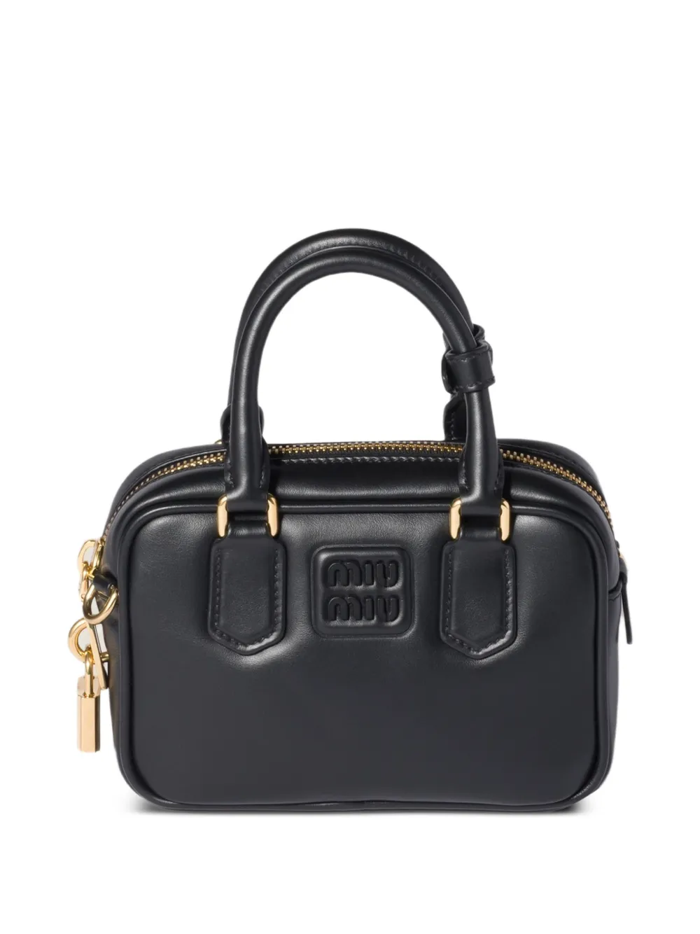 Кожаная сумка-тоут arcadie MIU MIU, черный
Кожаная сумка-тоут arcadie MIU MIU, черный