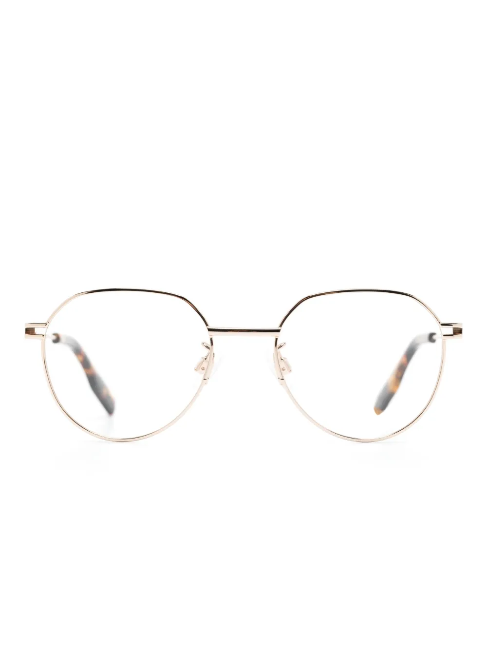 Очки в круглой оправе MCQ, золотой
Очки в круглой оправе MCQ, золотой