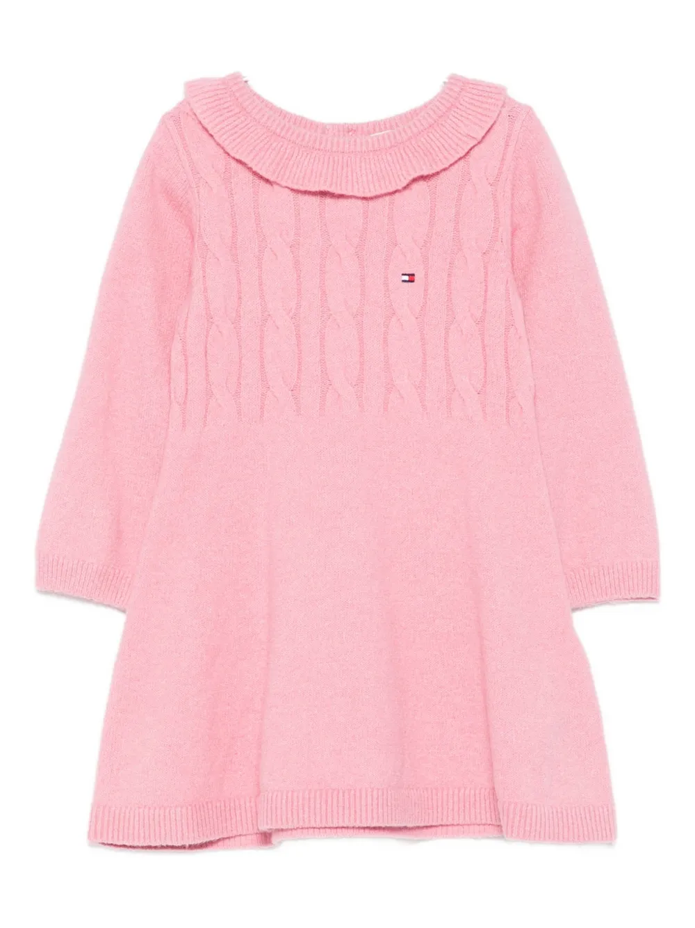 Вязаное платье-свитер Tommy Hilfiger Junior, розовый
Вязаное платье-свитер Tommy Hilfiger Junior, розовый