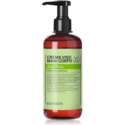 Семейный крем для рук, лица и тела с алоэ вера 500 мл Bioearth
Семейный крем для рук, лица и тела с алоэ вера 500 мл Bioearth