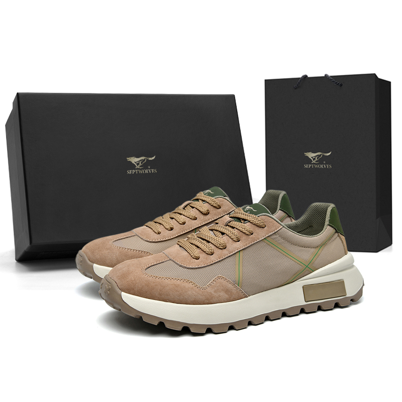 SEPTWOLVES Мужские низкие кеды повседневные - хаки (стандартный размер обуви), цвет Khaki (Standard Leather Shoe Size)
SEPTWOLVES Мужские низкие кеды повседневные - хаки (стандартный размер обуви), цвет Khaki (Standard Leather Shoe Size)