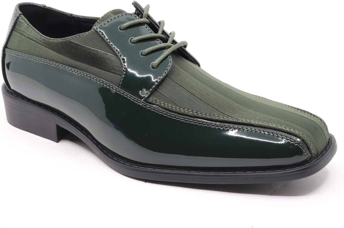 Мужские оксфорды с шнуровкой из атласа в полоску с лакированным покрытием MC-179 Metrocharm, зеленый
Мужские оксфорды с шнуровкой из атласа в полоску с лакированным покрытием MC-179 Metrocharm, зеленый