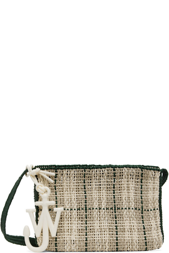 Сумка для покупок в серо-зеленую клетку JW Anderson
Сумка для покупок в серо-зеленую клетку JW Anderson